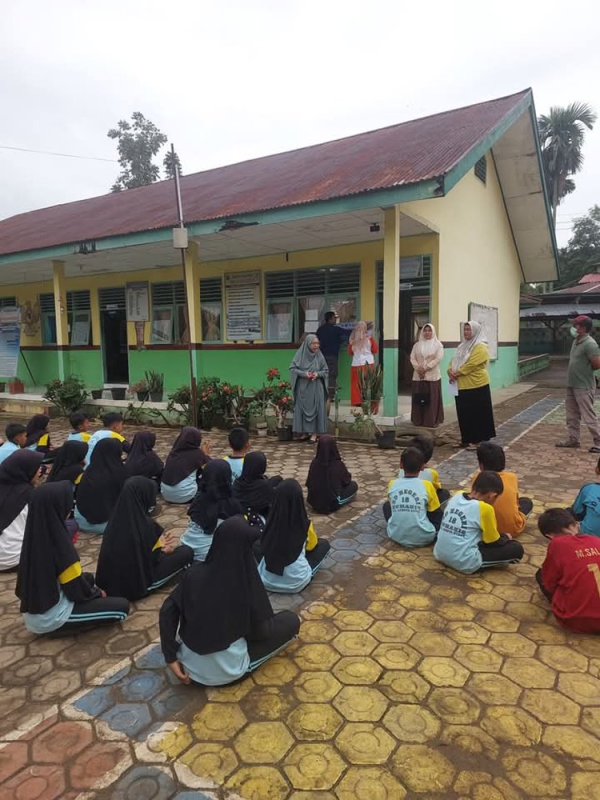 TBM Rumah Edukasi Kunjungi SDN 18 Kumanis untuk Berbagi Ilmu dan Keterampilan