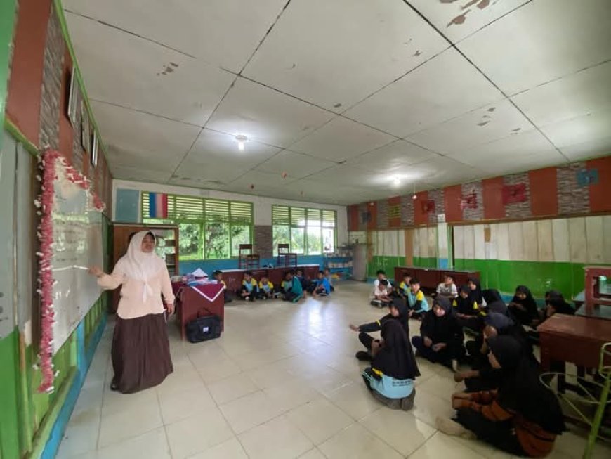 TBM Rumah Edukasi Kunjungi SDN 18 Kumanis untuk Berbagi Ilmu dan Keterampilan